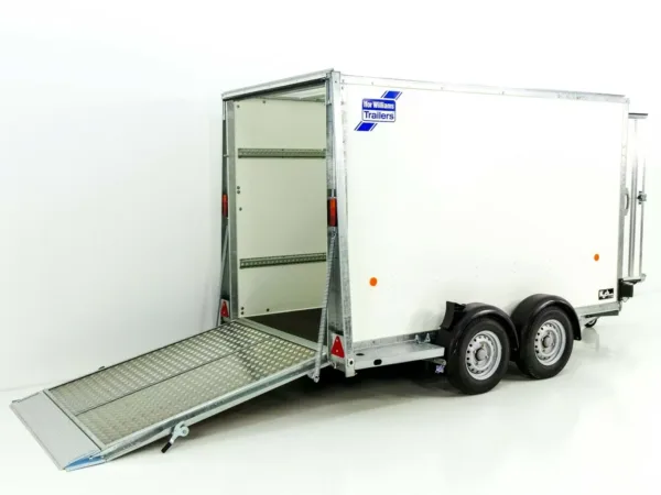 Ifor Williams Kofferanhänger BV 105 147x300cm H:183cm 2,7t|Klappenkombi|