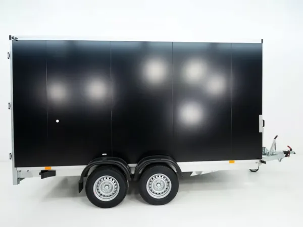 Vezeko Kofferanhänger 204x405cm Höhe:205cm 2,7t|Rampe|schwarz – Bild 2